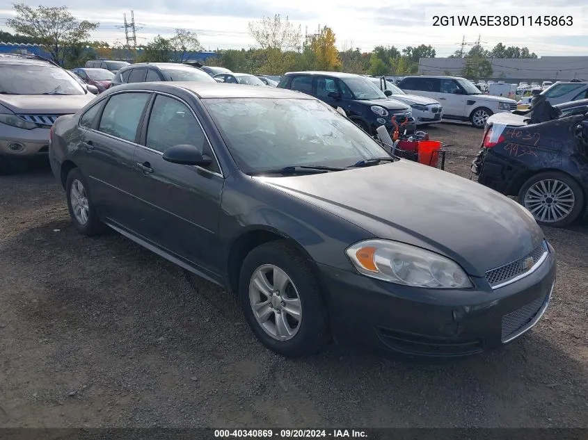 2013 Chevrolet Impala Ls VIN: 2G1WA5E38D1145863 Lot: 40340869