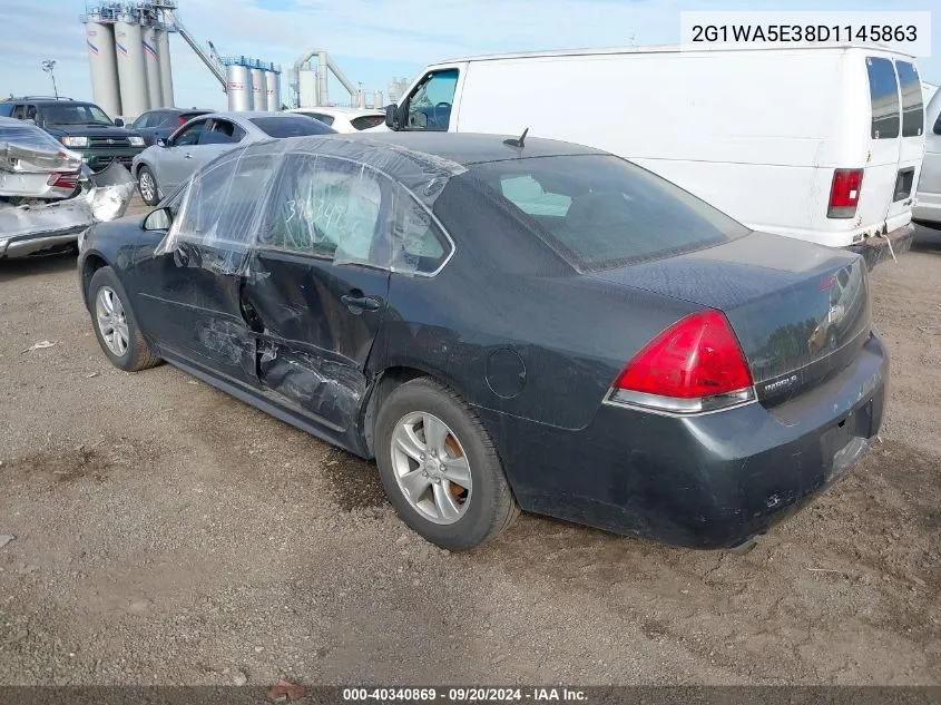 2013 Chevrolet Impala Ls VIN: 2G1WA5E38D1145863 Lot: 40340869