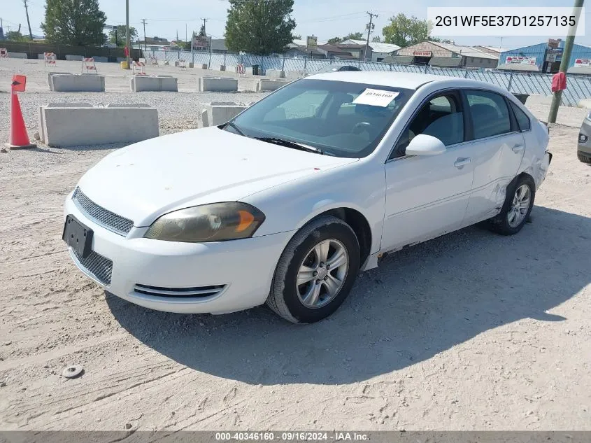 2013 Chevrolet Impala Ls VIN: 2G1WF5E37D1257135 Lot: 40346160