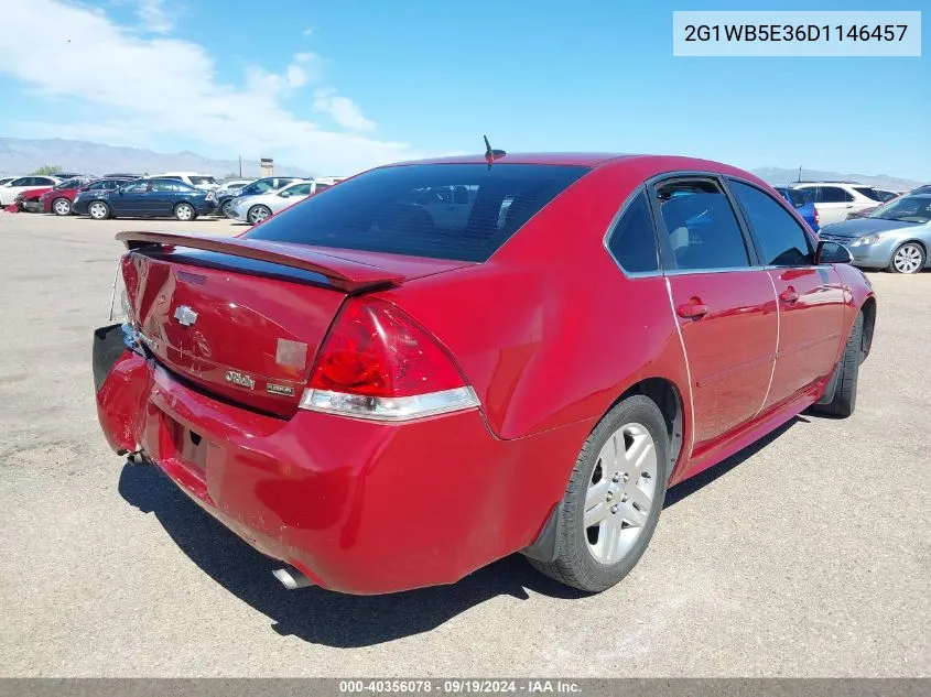 2G1WB5E36D1146457 2013 Chevrolet Impala Lt