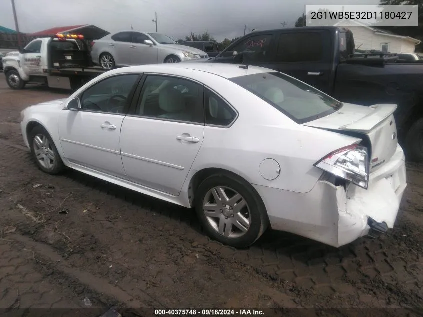 2013 Chevrolet Impala Lt VIN: 2G1WB5E32D1180427 Lot: 40375748