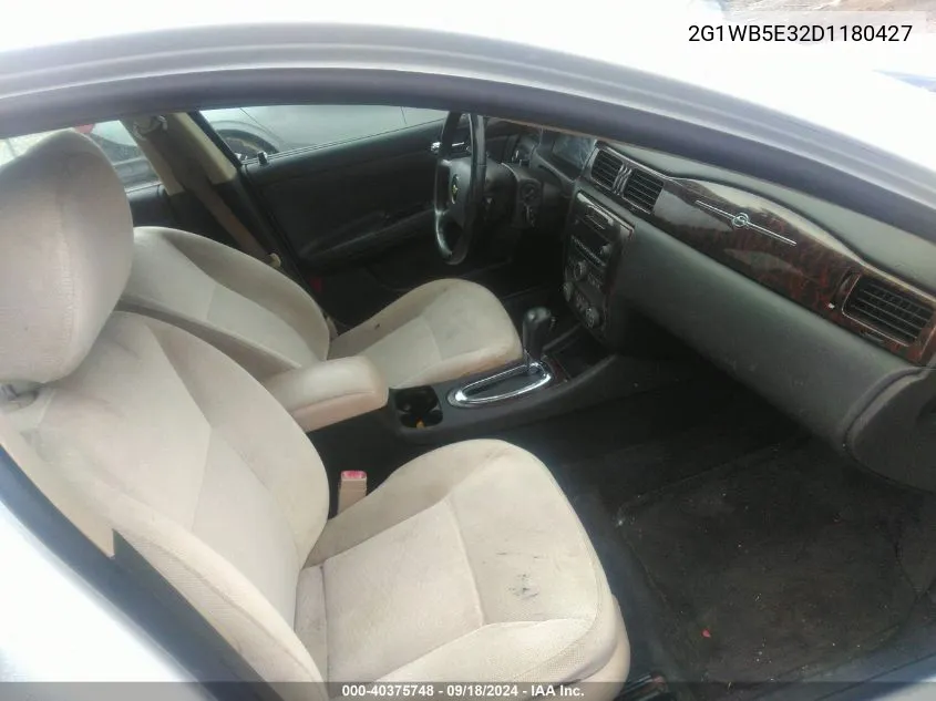 2G1WB5E32D1180427 2013 Chevrolet Impala Lt