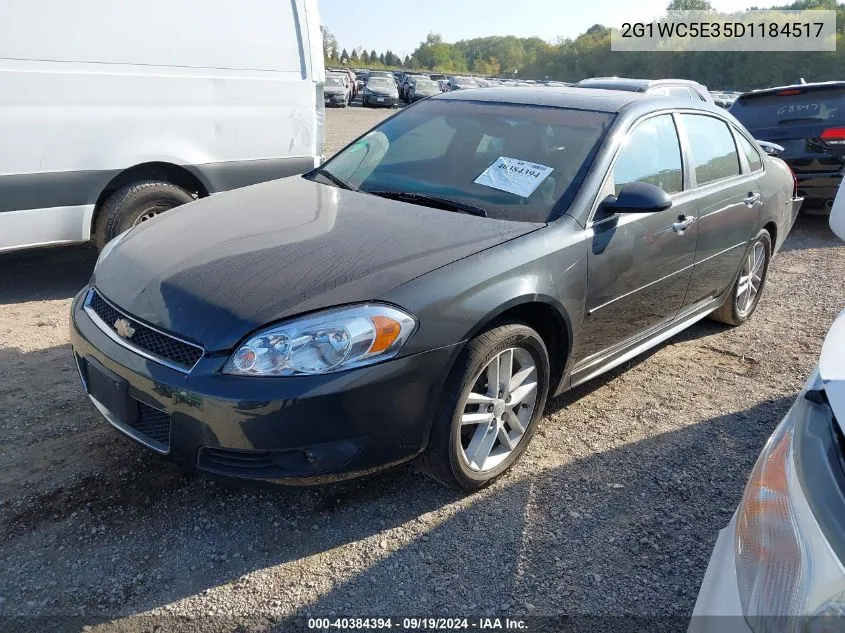 2013 Chevrolet Impala Ltz VIN: 2G1WC5E35D1184517 Lot: 40384394