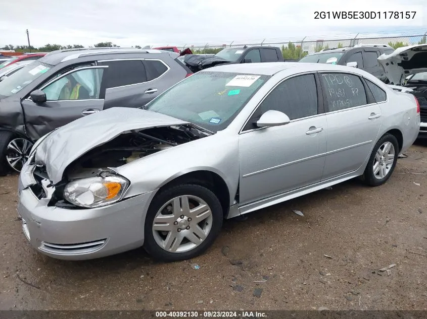 2G1WB5E30D1178157 2013 Chevrolet Impala Lt