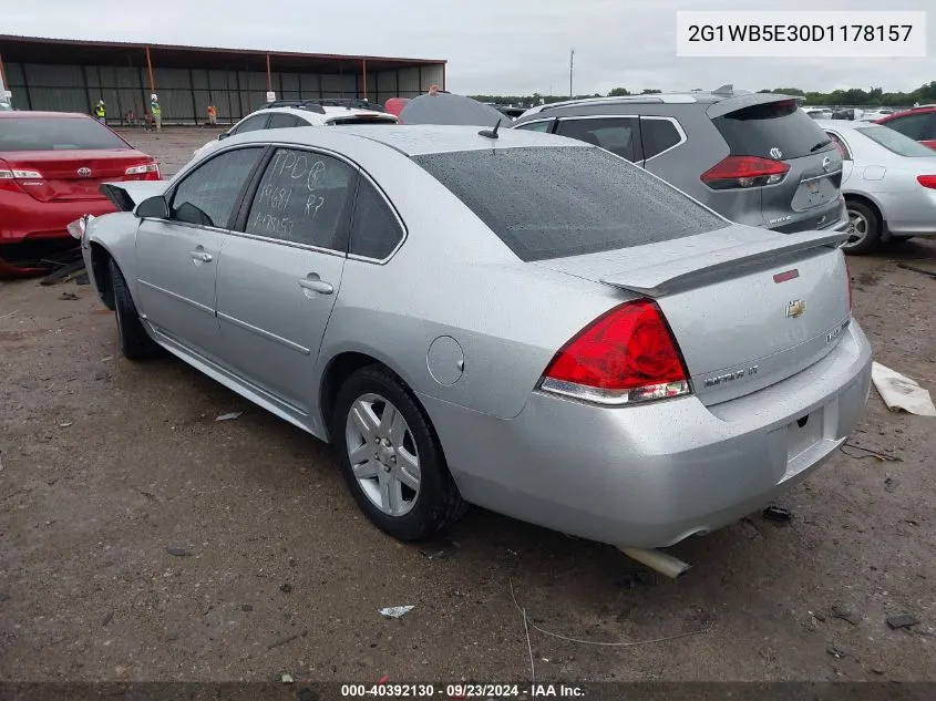 2G1WB5E30D1178157 2013 Chevrolet Impala Lt