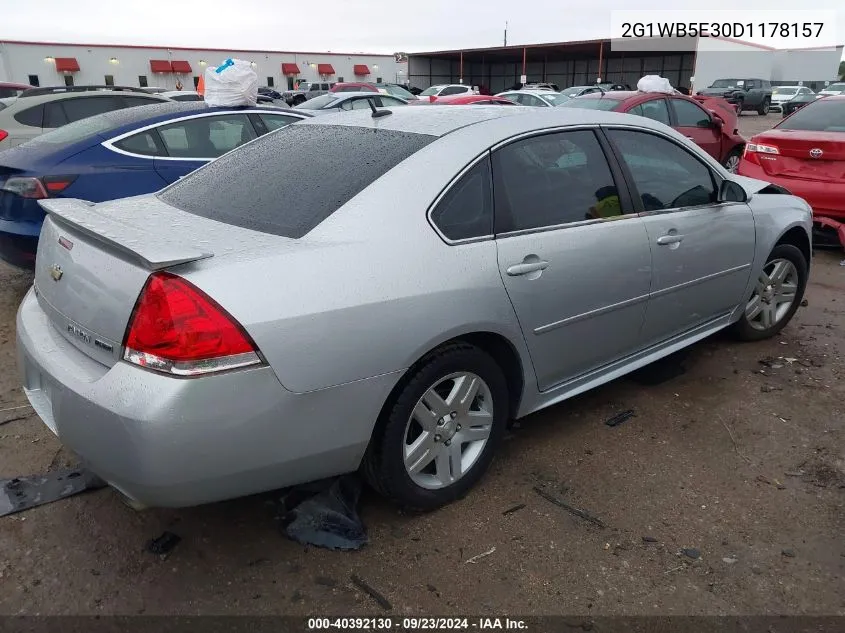 2G1WB5E30D1178157 2013 Chevrolet Impala Lt