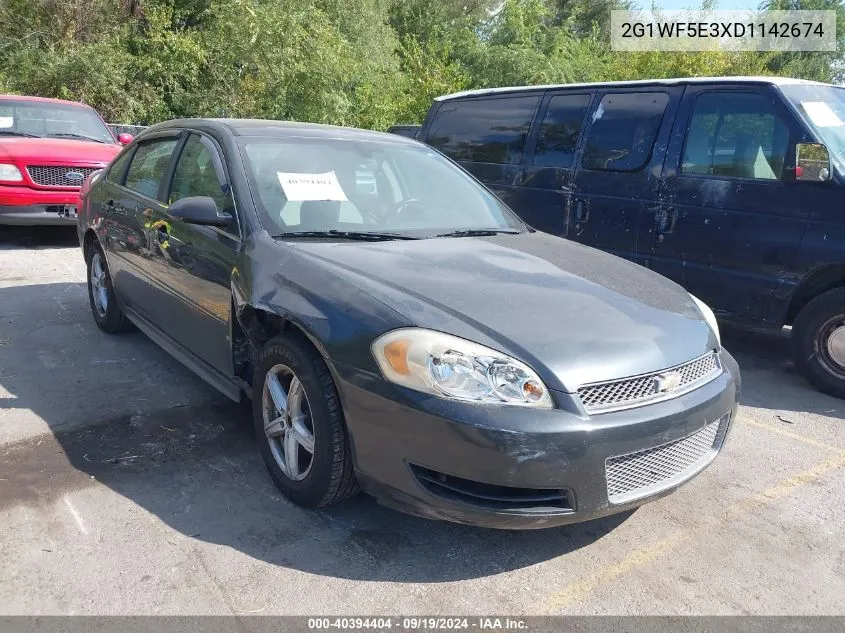 2G1WF5E3XD1142674 2013 Chevrolet Impala Ls