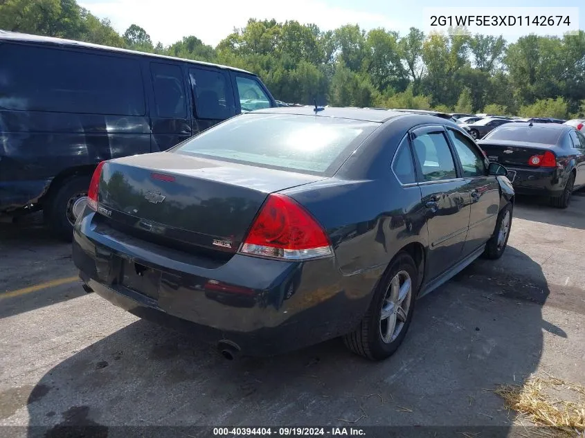 2013 Chevrolet Impala Ls VIN: 2G1WF5E3XD1142674 Lot: 40394404