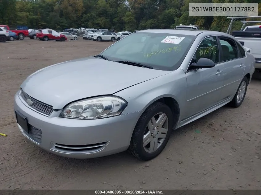 2013 Chevrolet Impala Lt VIN: 2G1WB5E30D1177882 Lot: 40406395