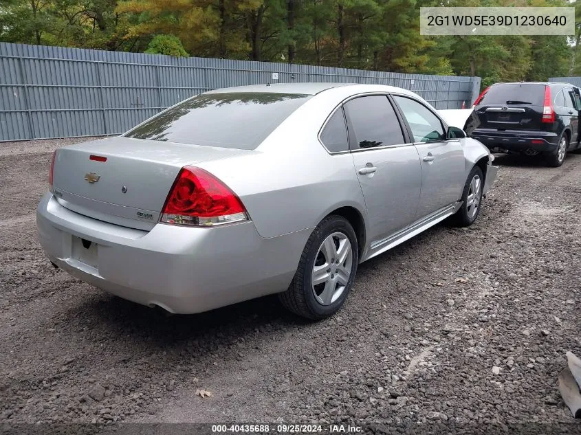 2013 Chevrolet Impala Police VIN: 2G1WD5E39D1230640 Lot: 40435688