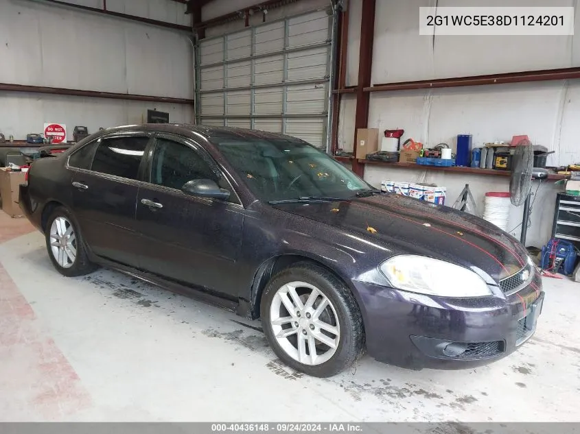 2013 Chevrolet Impala Ltz VIN: 2G1WC5E38D1124201 Lot: 40436148