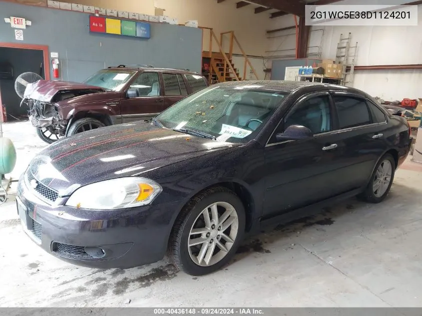 2013 Chevrolet Impala Ltz VIN: 2G1WC5E38D1124201 Lot: 40436148