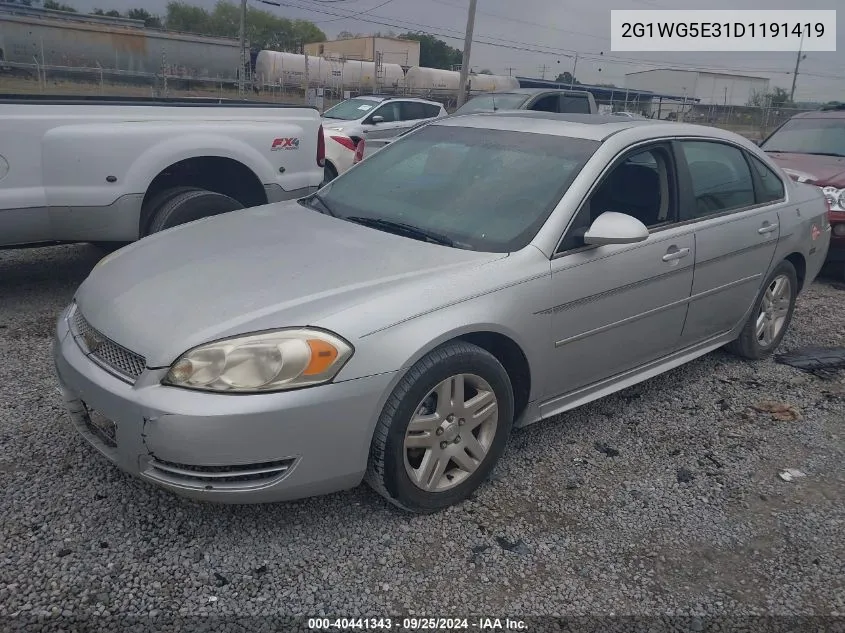 2013 Chevrolet Impala Lt VIN: 2G1WG5E31D1191419 Lot: 40441343