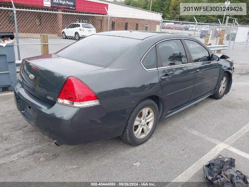 2013 Chevrolet Impala Ls VIN: 2G1WF5E30D1249426 Lot: 40444080