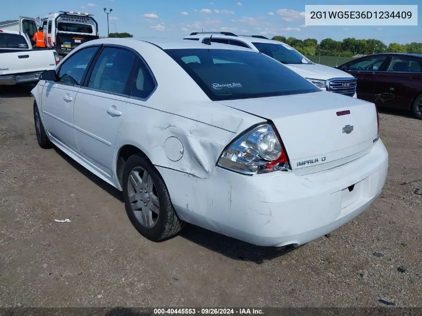 2013 Chevrolet Impala Lt VIN: 2G1WG5E36D1234409 Lot: 40445553