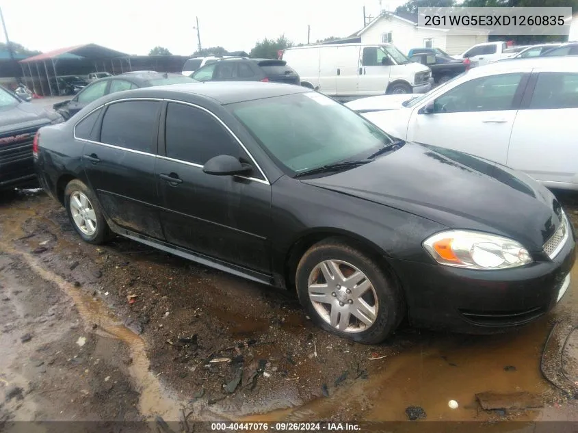 2013 Chevrolet Impala Lt VIN: 2G1WG5E3XD1260835 Lot: 40447076