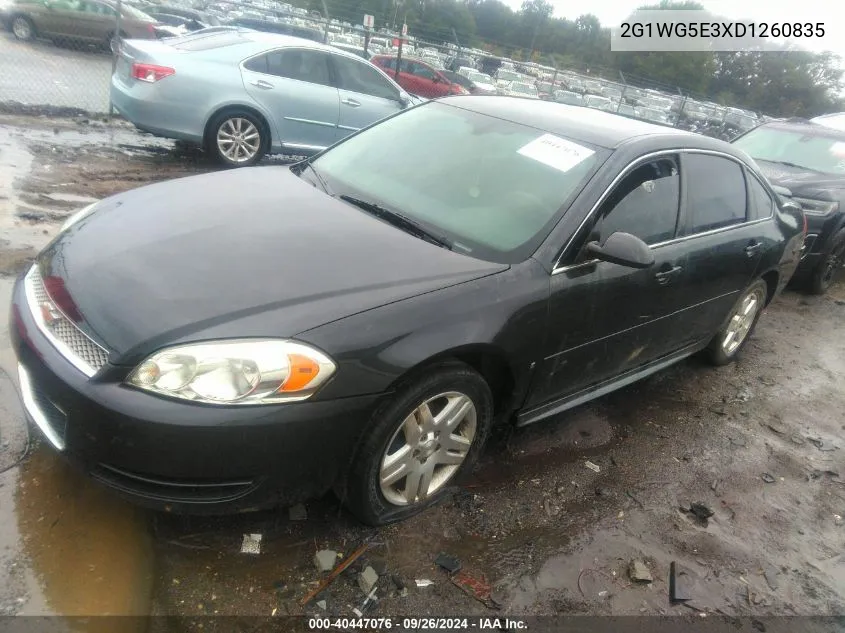 2G1WG5E3XD1260835 2013 Chevrolet Impala Lt