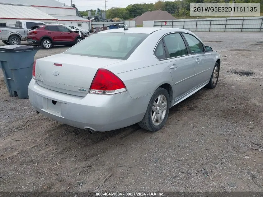 2G1WG5E32D1161135 2013 Chevrolet Impala Lt