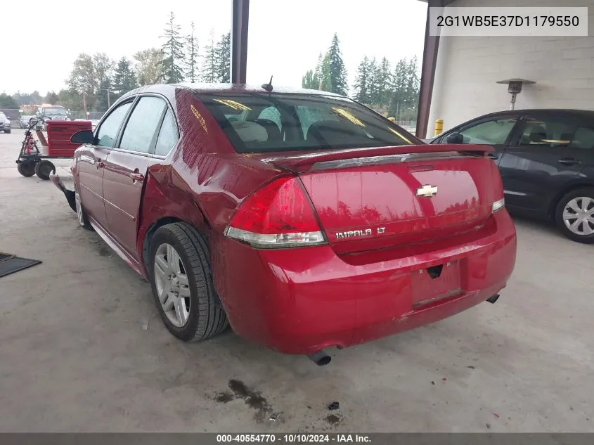 2013 Chevrolet Impala Lt VIN: 2G1WB5E37D1179550 Lot: 40554770