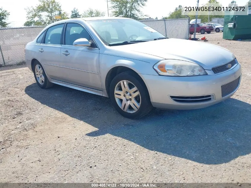 2013 Chevrolet Impala Lt VIN: 2G1WG5E34D1124572 Lot: 40574123