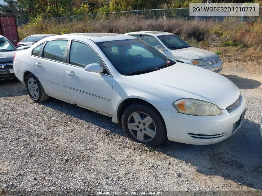 2013 Chevrolet Impala Lt VIN: 2G1WG5E32D1210771 Lot: 40631625