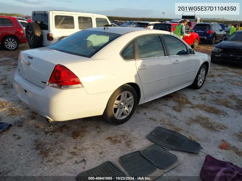 2G1WG5E37D1104350 2013 Chevrolet Impala Lt