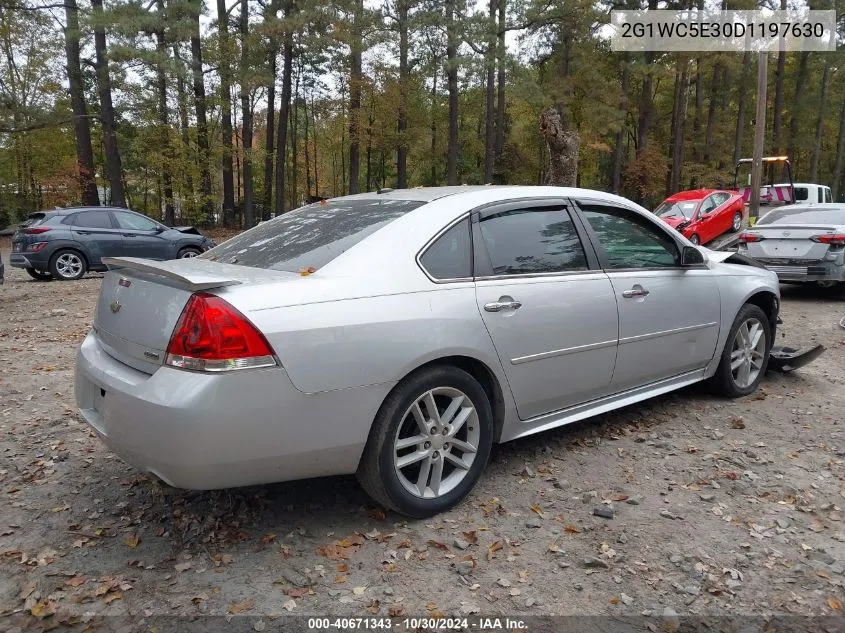 2013 Chevrolet Impala Ltz VIN: 2G1WC5E30D1197630 Lot: 40671343