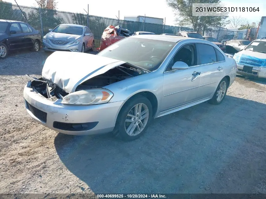 2013 Chevrolet Impala Ltz VIN: 2G1WC5E31D1181064 Lot: 40699525