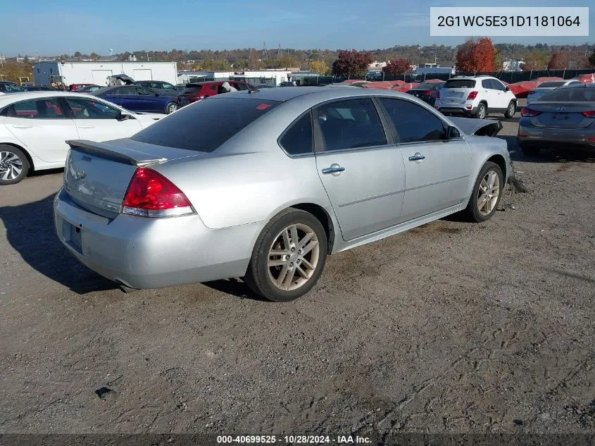 2013 Chevrolet Impala Ltz VIN: 2G1WC5E31D1181064 Lot: 40699525