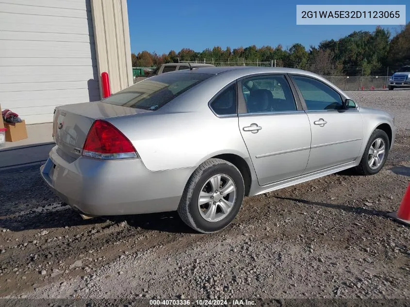 2013 Chevrolet Impala Ls VIN: 2G1WA5E32D1123065 Lot: 40703336