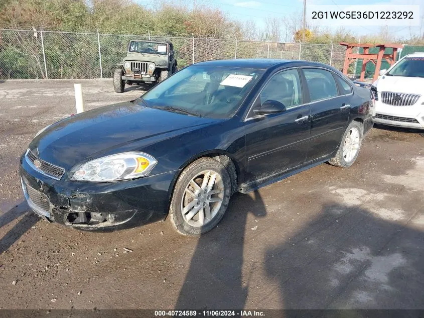 2013 Chevrolet Impala Ltz VIN: 2G1WC5E36D1223292 Lot: 40724589