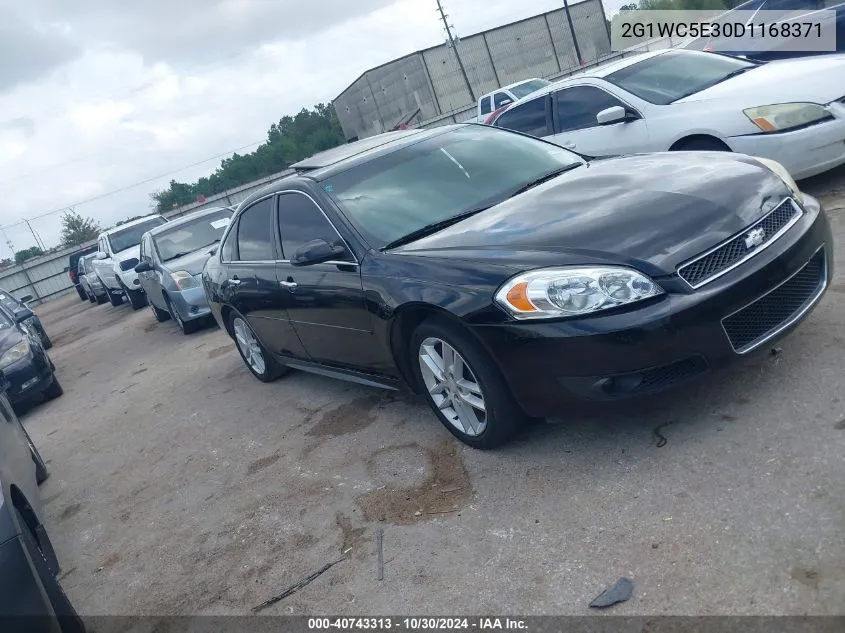 2013 Chevrolet Impala Ltz VIN: 2G1WC5E30D1168371 Lot: 40743313