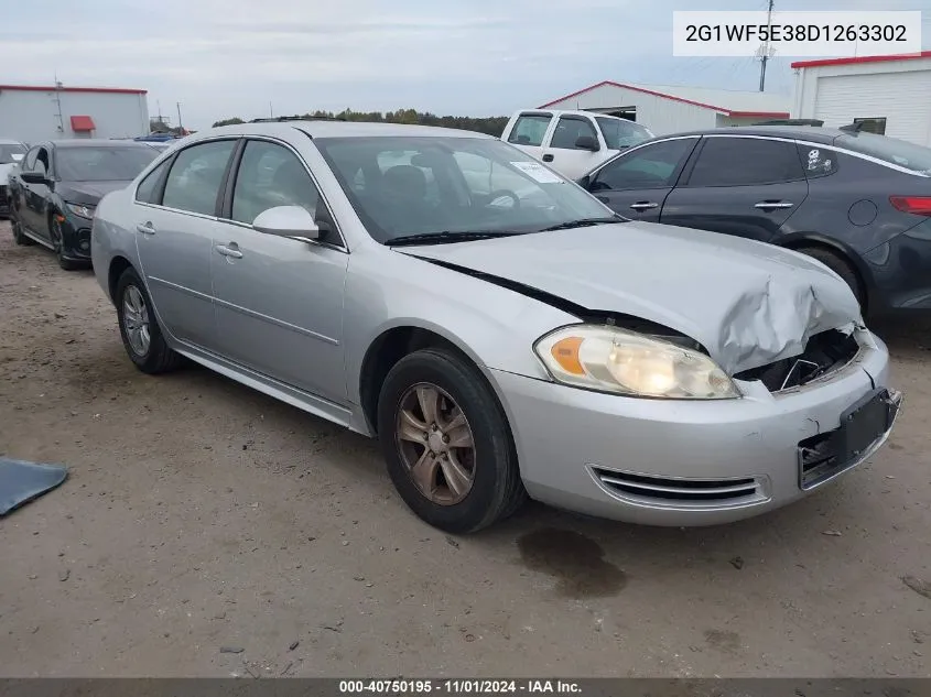 2013 Chevrolet Impala Ls VIN: 2G1WF5E38D1263302 Lot: 40750195