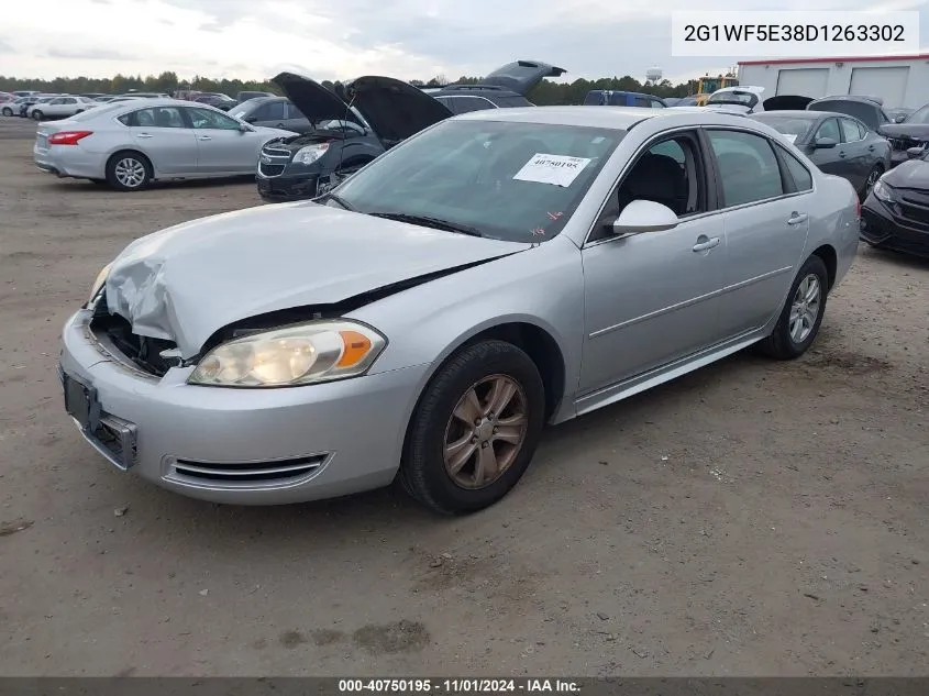 2013 Chevrolet Impala Ls VIN: 2G1WF5E38D1263302 Lot: 40750195