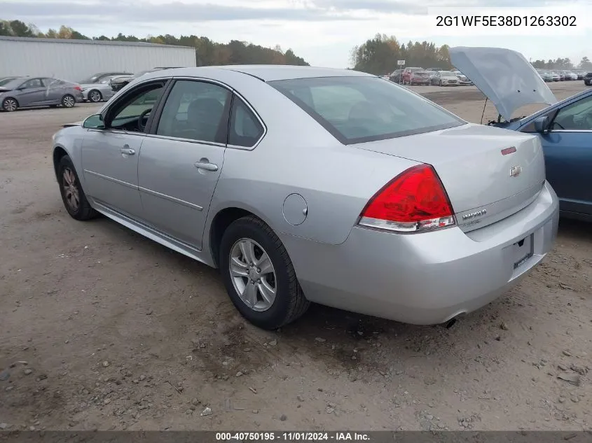 2013 Chevrolet Impala Ls VIN: 2G1WF5E38D1263302 Lot: 40750195