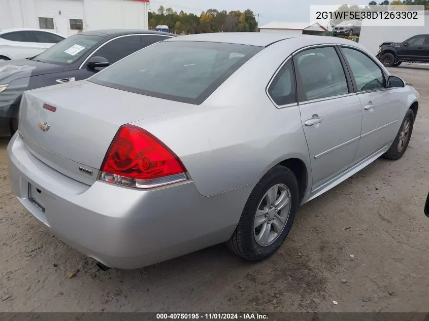 2013 Chevrolet Impala Ls VIN: 2G1WF5E38D1263302 Lot: 40750195