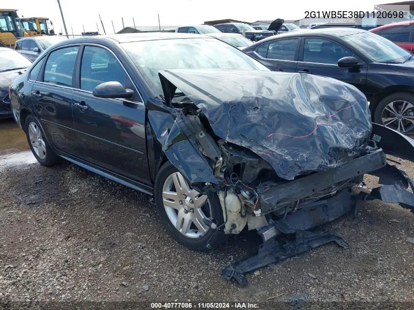 2G1WB5E38D1120698 2013 Chevrolet Impala Lt