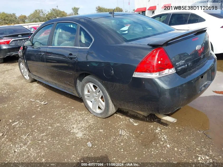 2G1WB5E38D1120698 2013 Chevrolet Impala Lt