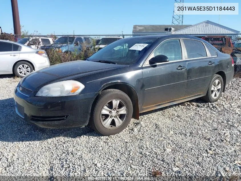 2013 Chevrolet Impala Ls VIN: 2G1WA5E35D1184443 Lot: 40778250