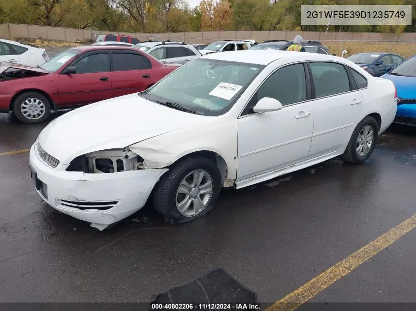 2013 Chevrolet Impala Ls VIN: 2G1WF5E39D1235749 Lot: 40802206