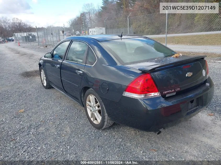 2013 Chevrolet Impala Ltz VIN: 2G1WC5E39D1207149 Lot: 40812551