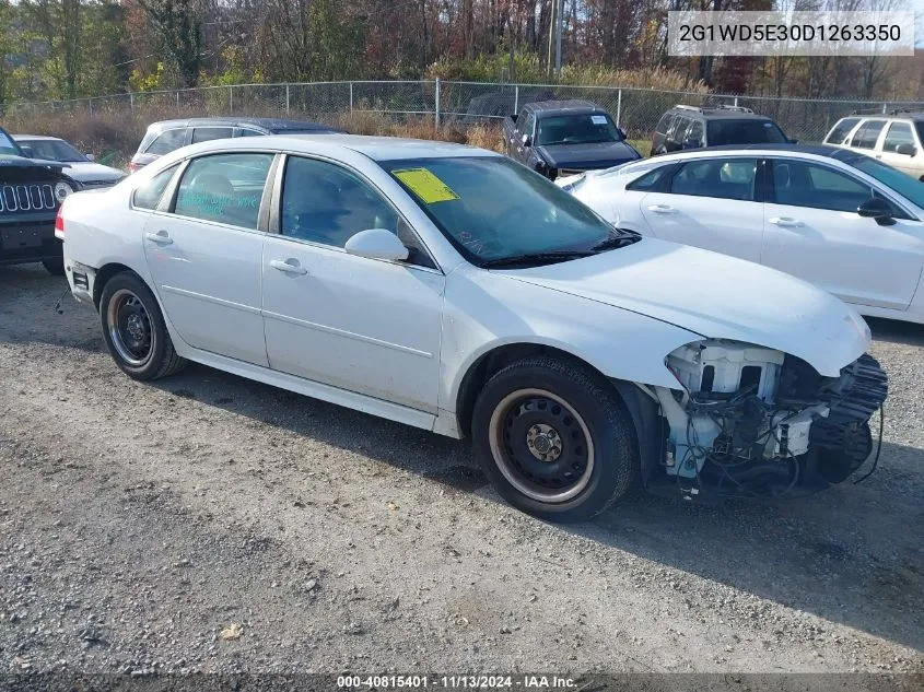 2013 Chevrolet Impala Police VIN: 2G1WD5E30D1263350 Lot: 40815401