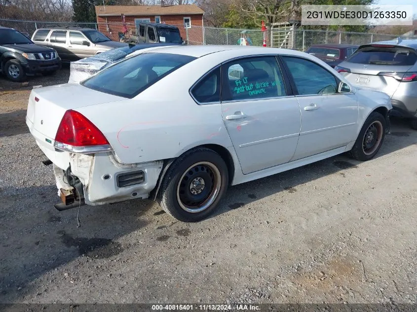 2013 Chevrolet Impala Police VIN: 2G1WD5E30D1263350 Lot: 40815401