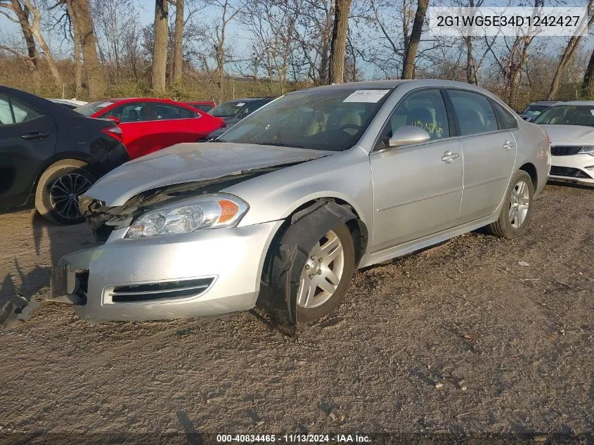 2G1WG5E34D1242427 2013 Chevrolet Impala Lt