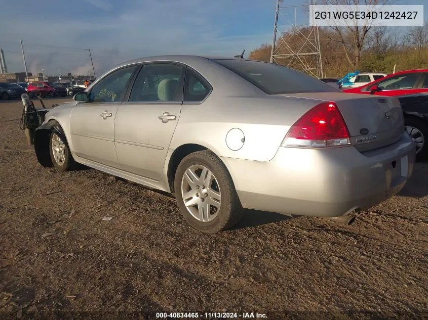 2G1WG5E34D1242427 2013 Chevrolet Impala Lt