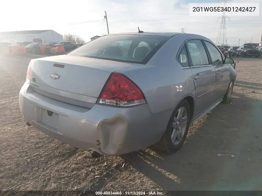 2G1WG5E34D1242427 2013 Chevrolet Impala Lt