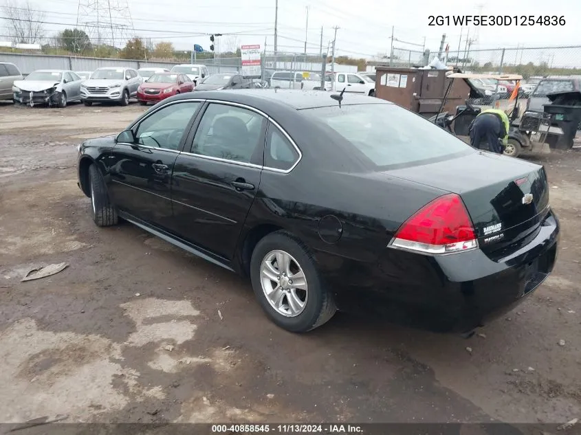 2013 Chevrolet Impala Ls VIN: 2G1WF5E30D1254836 Lot: 40858545