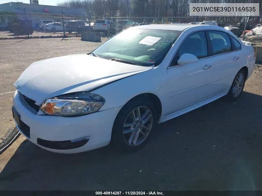 2013 Chevrolet Impala Ltz VIN: 2G1WC5E39D1169535 Lot: 40914287