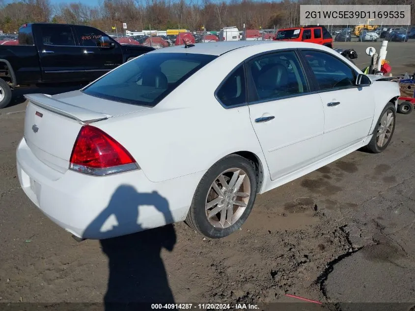 2013 Chevrolet Impala Ltz VIN: 2G1WC5E39D1169535 Lot: 40914287