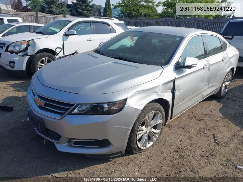 2014 Chevrolet Impala VIN: 2G1115SL6E9241220 Lot: 12064796